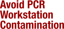 Avoid PCR Workstation Contamination